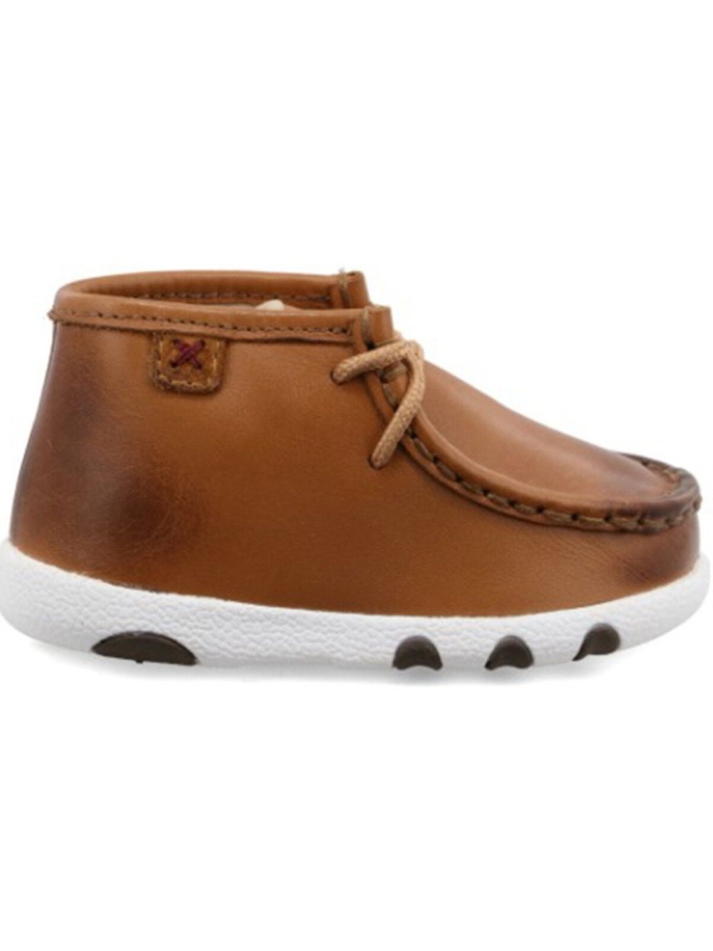 TWISTED X Leather Chukka Driving Moccasin Boots